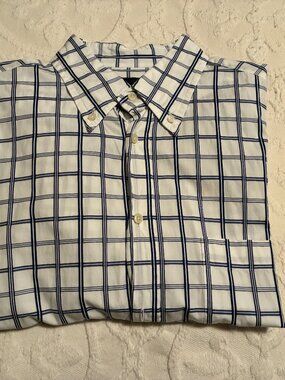 Shirt. Sz 16. Corneliani - made in Italy. 100% cotton. Button down incl collar